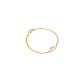 Tiny Jewels gold bracelet with a small decorative element on a white background
