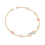 Infinite Loops & Hearts Bracelet